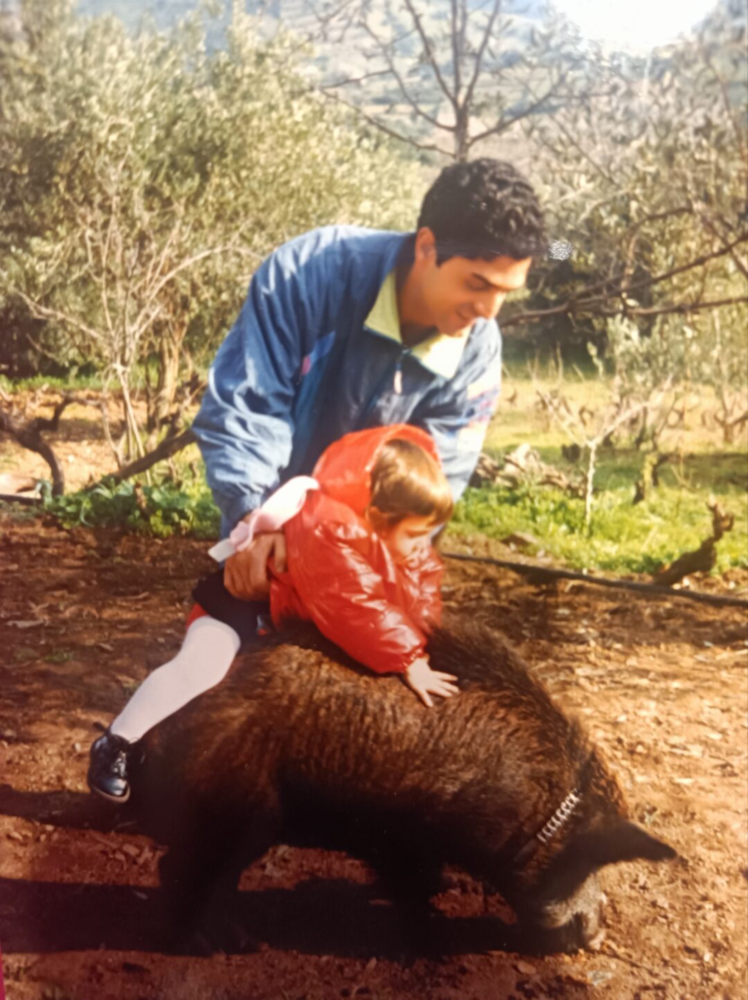 Io e mio padre, fine anni '90 - My father and me, late 1990s